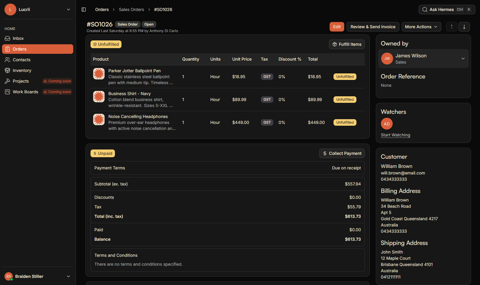 Feature three screenshot